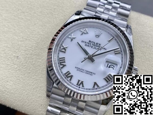 4 28 Rolex Datejust M126234-0025 36MM 1:1 Best Edition VS Factory Acier inoxydable