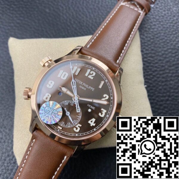 4 29 2441c790 abb1 4b2e 9352 81470049b547 Patek Philippe Calatrava 5524R-001 1:1 Best Edition GR Factory Brown Dial