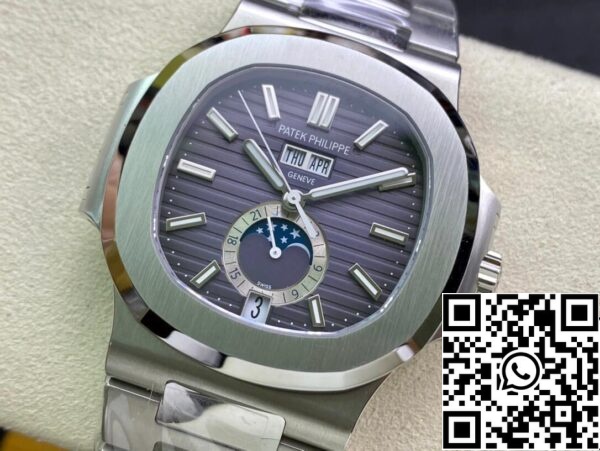 4 29 32185231 3dde 4304 be3d 2824c0913d71 Patek Philippe Nautilus 5726/1A-001 1:1 Best Edition PPF Factory Grey Dial