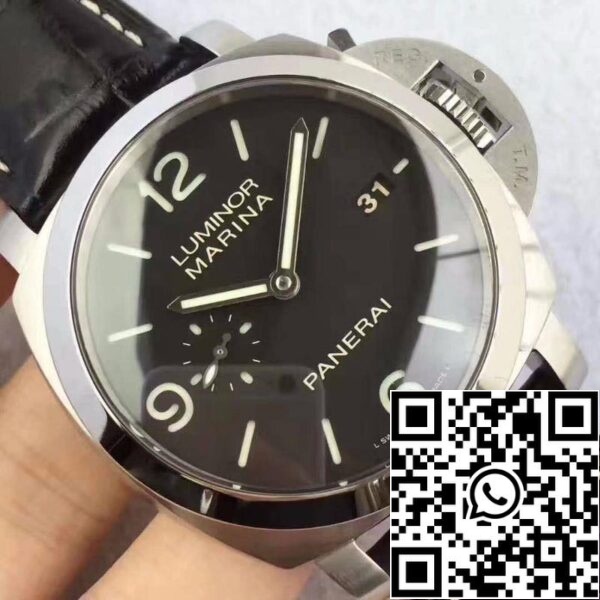 4 29 d6611bd4 c0a1 4ba9 a601 12d7d2d36069 Panerai LUMINOR 1950 PAM 00312 1:1 Best Edition VS Fabriek Zwarte Wijzerplaat Zwitserse Cal.P.9010