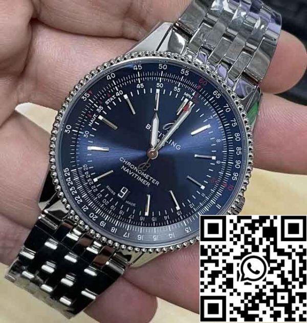 4 2 3cbe45a9 d603 4fbc 926a 64baabceaa64 Breitling Navitimer 1 A17326161C1A1 1:1 Najlepsza edycja V7 Factory Stal nierdzewna