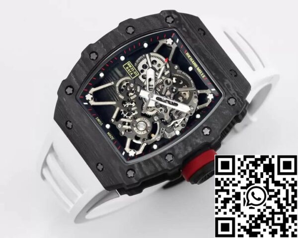 4 2 6ea45e01 fa05 4536 bb85 614fde09ece3 Richard Mille RM35-01 1:1 Best Edition BBR Factory fehér gumiszíj Richard Mille RM35-01 1:1 Best Edition BBR Factory fehér gumiszíj