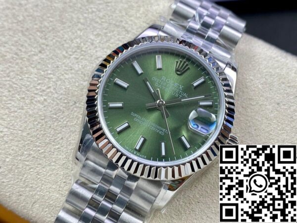 4 30 Rolex Datejust M278274-0018 31MM 1:1 Най-добро издание EW Фабрика зелен циферблат