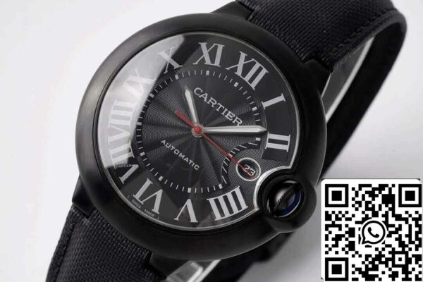 4 30 2698a433 b685 411c ba5a 41c7bfe43165 Реплика Ballon Bleu De Cartier 42MM WSBB0015 Най-доброто издание AF Factory Black Dial