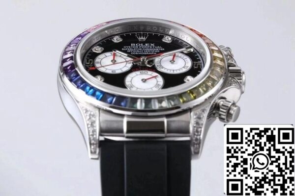 4 30 9f7df245 6840 4bd9 9616 7a37b281692b Rolex Daytona 116599RBOW 1:1 Best Edition BL Factory Black Dial Swiss ETA4130