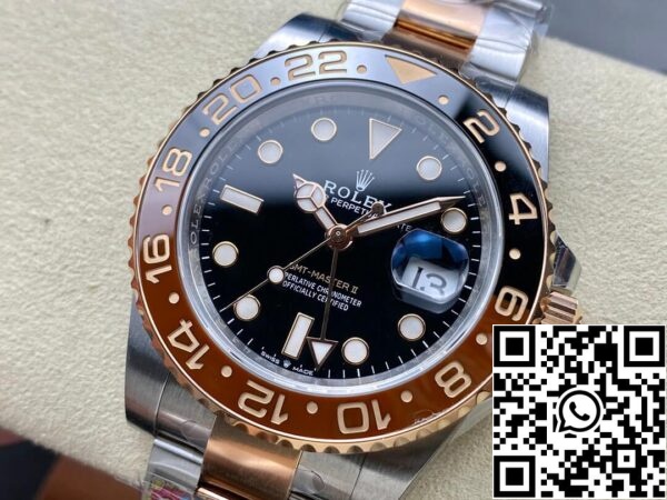 4 30 d214578c 6b51 453d abe1 68be386fed85 Rolex GMT Master II M126711chnr-0002 1:1 Best Edition Clean Factory Fekete számlap tiszta gyári számlap