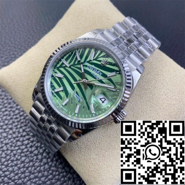 4 31 Rolex Datejust M126234-0047 36MM 1:1 Best Edition VS Factory Quadrante verde