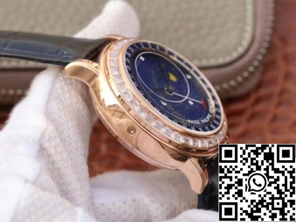 4 317 Patek Philippe Grand Complications 6103P-001 TW Factory 1:1 Best Edition svájci ETA240 kék számlapú svájci ETA240 kék számlap