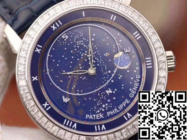 4 326 Patek Philippe Grand Complications 5102G TW Εργοστάσιο Ανδρικά ρολόγια 1:1 Best Edition Swiss ETA240 Blue Dial