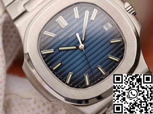 4 328 Patek Philippe Nautilus Jumbo 5711/1A-010 PF Factory 1:1 Best Edition Swiss ETA324 Blue Dial