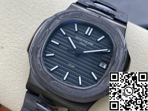 4 32 29c60ad1 1792 41c9 83a3 5d8b5c775226 Patek Philippe Nautilus 5711 DiW 1:1 Best Edition Quadrante nero