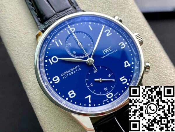 4 32 39bdad1d bb55 47ca 916f c26fa0110a7c IWC Portugieser IW371601 1:1 Best Edition ZF Factory Cadran bleu