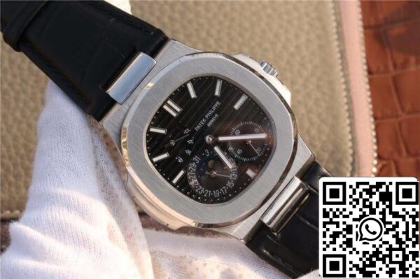 4 333 Patek Philippe Nautilus Maanfase 5712G-001 1:1 Best Edition Zwitsers automatisch uurwerk