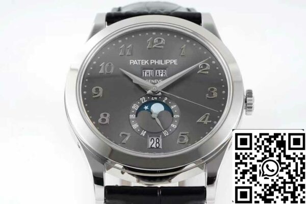 4 33 a1362554 bd43 45e6 a97c 960fc14bd629 Patek Philippe Complications 5396G-014 1:1 Best Edition ZF Factory harmaa kellotaulu