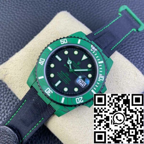 4 34 4053d57b 7a29 4101 87ce 08f37e73724c Реплика Rolex Submariner VS Фабрика Зелен безел от въглеродни влакна