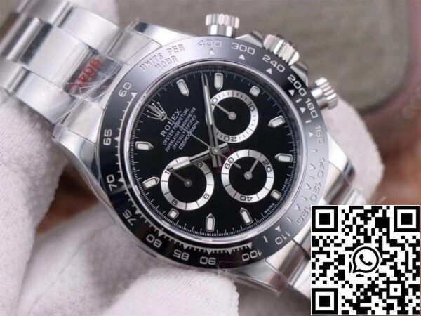 4 34 758d7bde cab4 4190 92ea fff5a63cb85e Rolex Cosmograph Daytona M116500LN-0002 1: 1 Best Edition Noob Factory Black Dial Swiss ETA4130