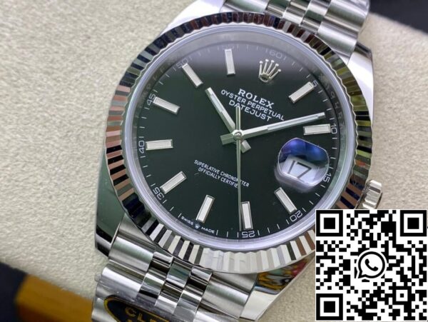 4 35 6368b5a5 027b 4ad9 bc13 c98c0d06818b Rolex Datejust M126334-0018 41mm Jubilee Strap Clean Factory Vit Urtavla