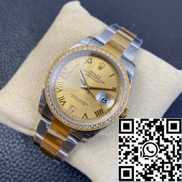 4 36 62de8d64 d0c9 4133 8b06 7c0cf267e763 Rolex Datejust 126283 1:1 Най-добро издание EW Фабрика жълто злато