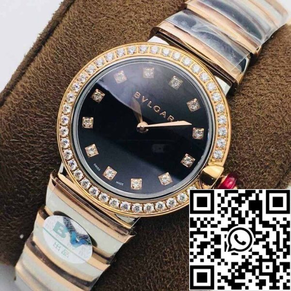 4 37 129fda30 45c9 41b7 869b 3595b24c65e7 Bvlgari LVCEA 1:1 Best Edition BV Factory Musta kellotaulu