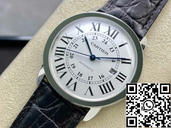 4 37 4 37 63b24ea5 bab5 4b61 9cfc a8ef7a7b352f RONDE DE CARTIER W670101010 1:1 Best Edition AF Factory Dial White Dial