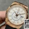 4 37 a821dc1b c911 40dc b5e3 63db1ada2619 Rolex Sky Dweller M326235-0004 1: 1 Najboljša izdaja Noob Factory gumijasti trak