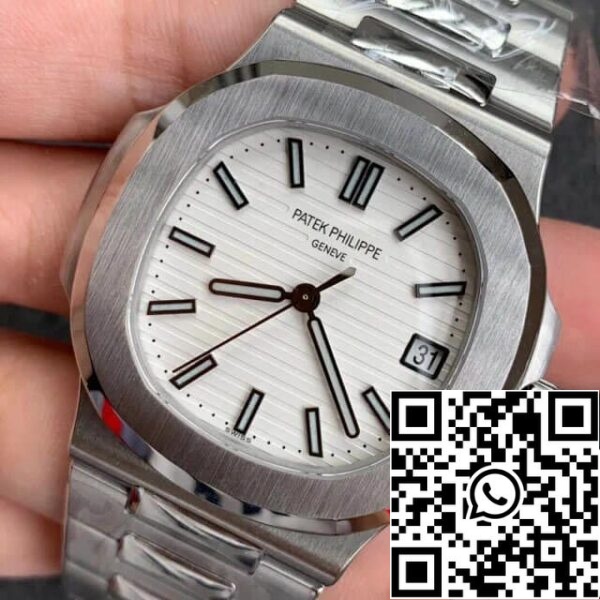 4 37 fbf1bc35 d623 4256 8010 843d745da917 Patek Philippe Nautilus 5711/1A-011 1:1 Best Edition GR Factory White Dial