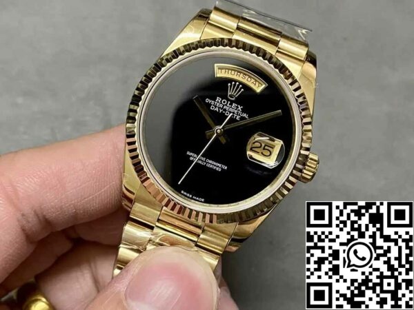 4 39 5c407c37 021d 4965 b3cc 7b29c3b822d1 Rolex Day Date 18038 1:1 Best Edition GM Factory Black Dial