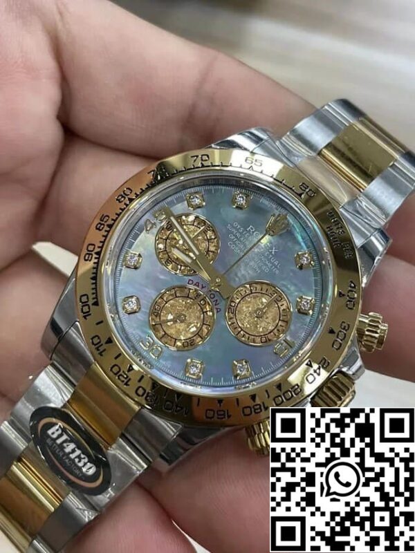 4 3 03cd631d d15a 4547 8183 ceef07be9722 Rolex Daytona M116503-0009 1:1 Best Edition BT gyári gyöngyház-anya-gyöngy számlapja