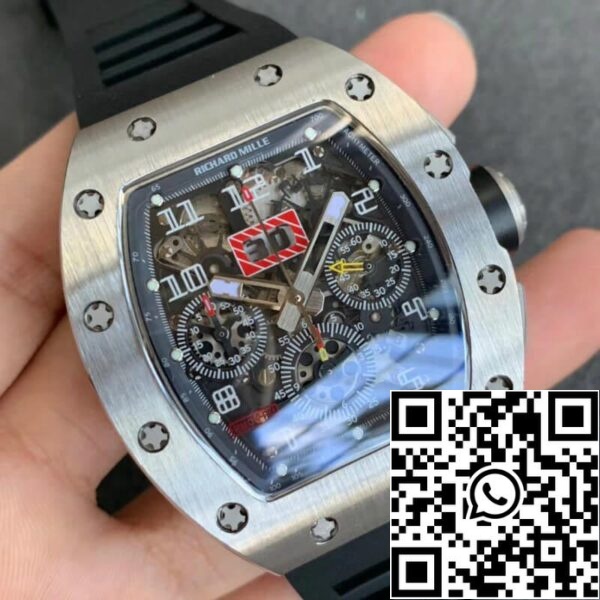 4 3 54041af3 a221 49cc ab2f c62094e15db1 Richard Mille RM011 1:1 Best Edition KV Factory Musta kumiranneke