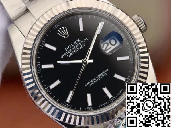 4 3 61d92a19 8afa 4fd9 bf4e 11fd2a9bdf2d Rolex Datejust 126334 41mm AR Фабрика Мъжки часовници 1: 1 Най-доброто издание швейцарски EAT2824 черен циферблат