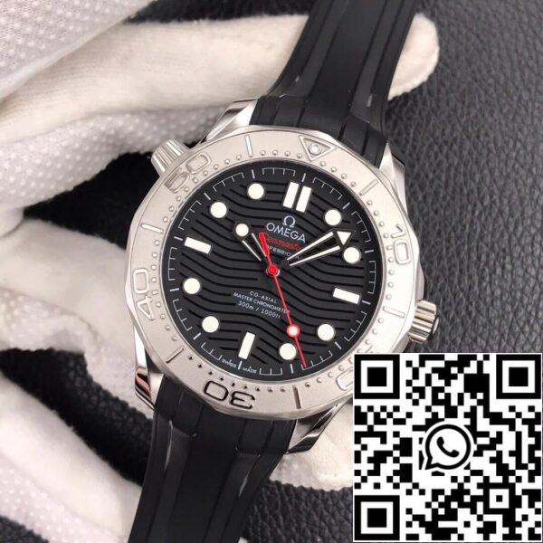 4 3 7bf8e7cd 3932 4a96 922a 79fce6a435d4 Omega Seamaster Diver 300M 210.32.42.20.01.002 1:1 Mejor Edición VS Fábrica Esfera Negra