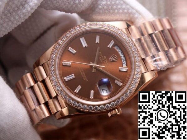 4 40 4c4f3028 c81e 456b a9db 1dcf985ddc86 Rolex Day Date M228345RBR-0006 1:1 Best Edition EW Factory Rose Gold