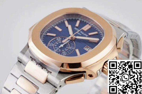 4 42 e0c802bd b402 4a10 9f74 482acf2c7b9f Patek Philippe Nautilus 5980/1AR-001 1:1 Best Edition 3K Factory V2 Kék számlap