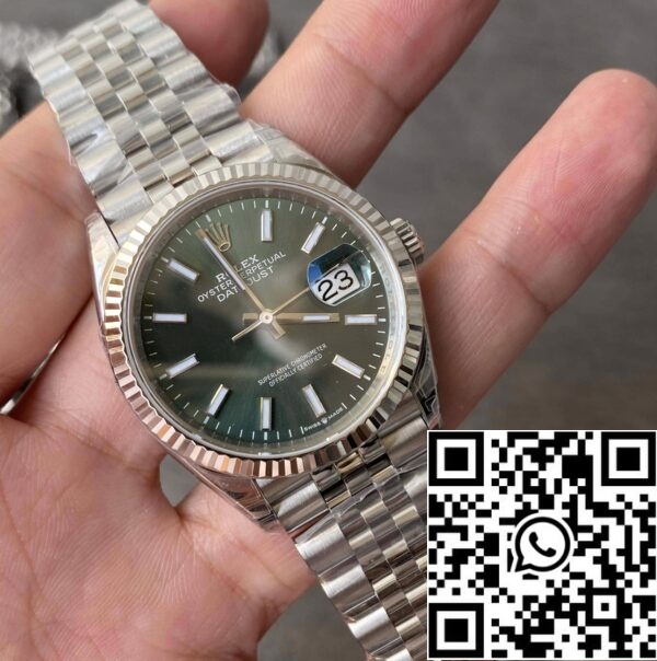 4 43 scalato Rolex Datejust M126234-0051 36MM 1:1 Best Edition VS Fabbrica Cinturino in acciaio