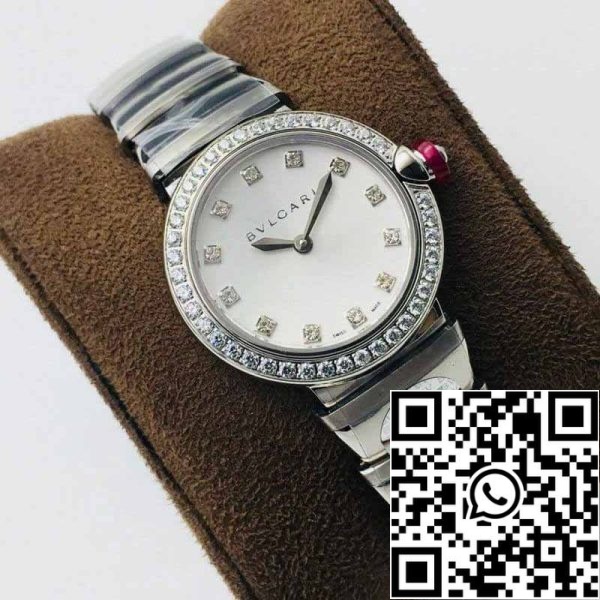 4 43 d7d0e0f2 0820 4bc6 b39d b3ca4841e2de Bvlgari LVCEA 1:1 Best Edition BV Factory Diamond-set White Dial