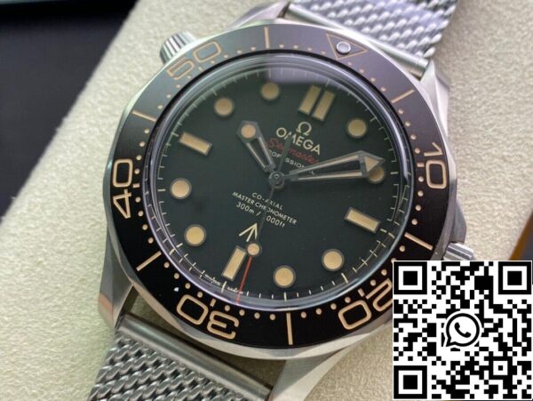 4 44 e17cb6ac bc8a 4db1 8c29 4946bbe9c3cc Omega Seamaster Diver 300M 007 Edición 210.90.42.20.01.001 1:1 Mejor Edición O Esfera Negra De Fábrica