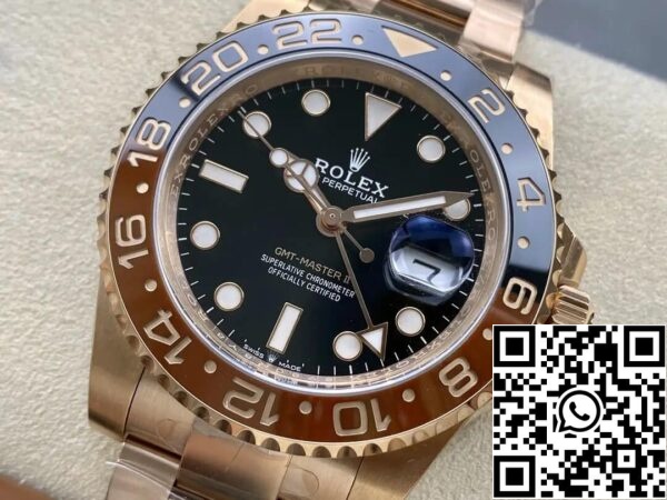 4 44 f035f518 d343 4f54 83b8 ce53611ab77d Rolex GMT Master II M126715CHNR-0001 1:1 Best Edition Clean Factory V3 Keramische Bezel