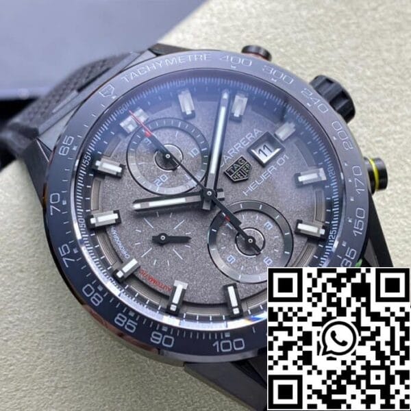 4 46 1a5e6d9d 7f45 492e b2ca 80abad106397 TAG Heuer Carrera CAR201J.FT6087 1: 1 Najboljša izdaja XF Factory Grey Dial