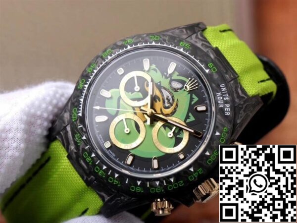 4 47 8e686fe4 2975 42b7 a2a2 ac3b71a3ac74 Rolex Daytona Cosmos Green Exploded Dragon 1:1 Най-добро издание WWF Фабрика за швейцарски ETA7750