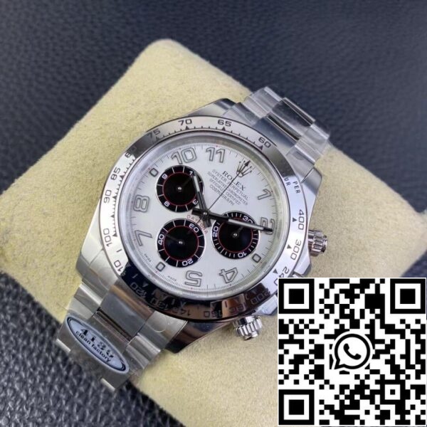 4 48 682d19e5 ee51 4483 945e 915c5af43ff4 Rolex Cosmograph Daytona 1:1 Beste Editie Schone Fabriek V3 Roestvrij Staal Witte Wijzerplaat