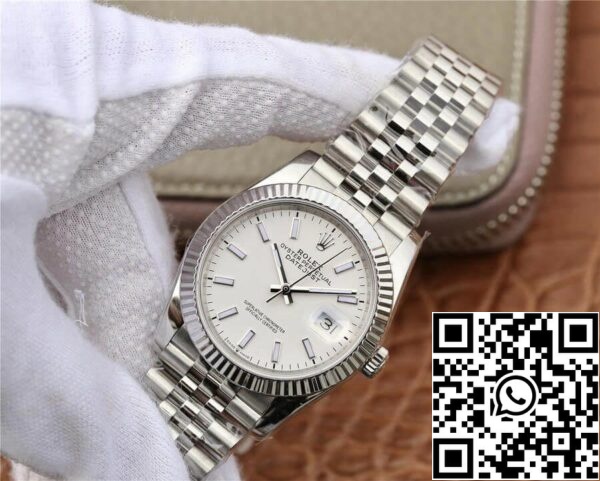 4 48 ce31d9cc ef83 472c a67c 84e43382f9cc Rolex Datejust 36MM 1:1 Best Edition GM gyári fehér számlapja