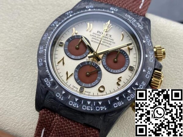 4 49 13670478 0a41 4130 bcd2 de2dcdfa6975 Rolex Daytona Cosmograph Diw персонализирана версия 1: 1 най-доброто издание Noob Factory кафява каишка