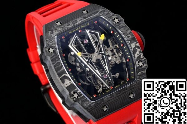 4 49 7fd31e22 5b4f 4bb6 a8e3 a0d9b695c57a Richard Mille RM27-03 Rafael Nadal Tourbillon 1:1 Best Edition RM Factory Punainen kumiranneke Richard Mille RM27-03 Rafael Nadal Tourbillon 1:1 Best Edition RM Factory Punainen kumiranneke