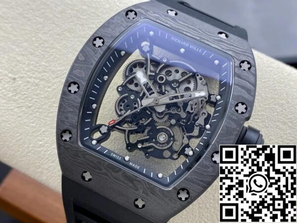 4 49 9f4b7970 bb40 4b0b ab23 e7b4405a12f3 Richard Mille RM-055 1:1 Best Edition BBR Factory Carbon Fiber