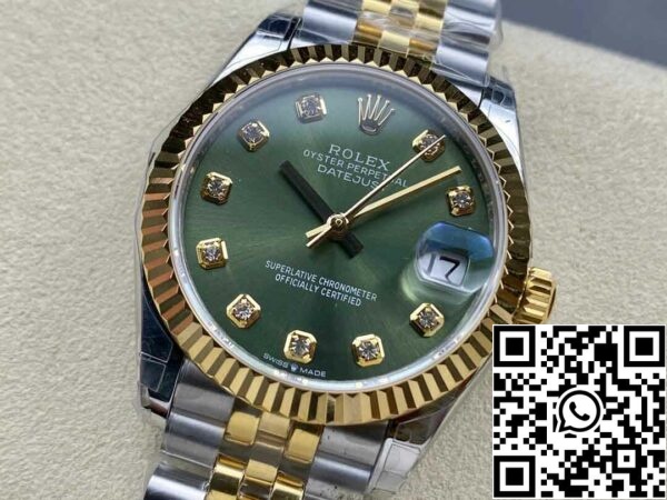 4 49 ba759bc1 db9b 4158 89e6 ca3a1014576c Rolex Datejust M278273-0030 31MM 1:1 Best Edition GS Factory Green Dial