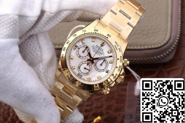 4 49 cf55fee5 e9cc 45ff 8775 88ccb9d5901a Rolex Daytona Cosmograph 116528-78598 1:1 Best Edition JH Factory Diamonds Dial