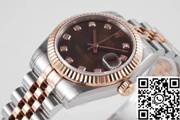 4 4 297c91a8 7021 4ff8 a092 d537ca73b4a6 Rolex Datejust m278271-0028 1:1 Best Edition GS Factory Quadrante Marrone