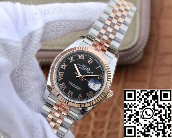 4 50 6bd61483 3917 4ffd b79f 6ee6e9d659d8 Rolex Datejust 116231 36MM 1:1 Best Edition GM Factory Μαύρο καντράν