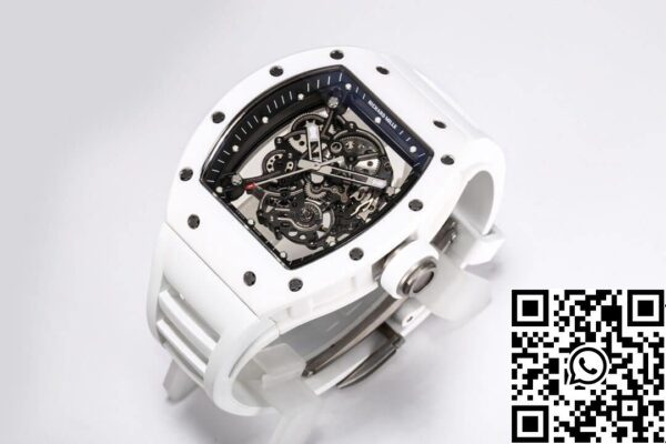 4 50 4 50 6efe5a64 f812 4658 a2b1 4a6ac050b856 Richard Mille RM-055 1:1 Best Edition BBR Factory V2 علبة سيراميك أبيض