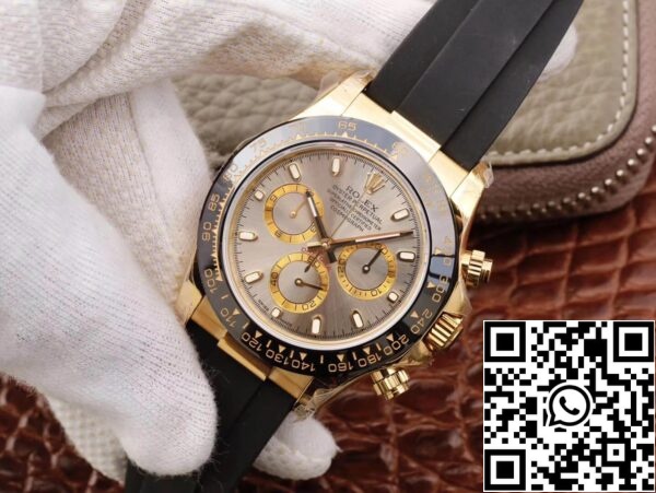 4 50 d66405b8 0ffa 46ce 9b23 330be45476bf Rolex Daytona Cosmograph 116518LN 1:1 Най-добро издание JH Factory Silver Gray Dial